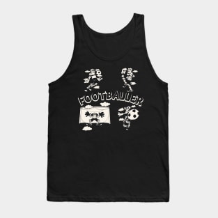 SportySkull, spoccer player Tank Top